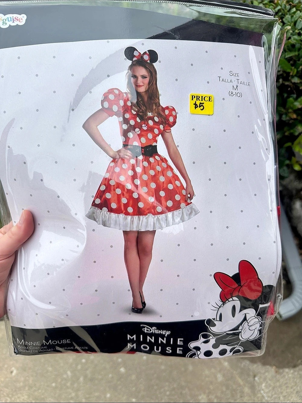 Disney Minnie Mouse Costume Women’s Medium NWT
